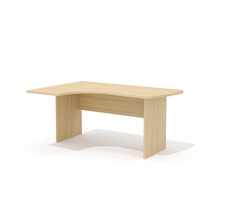 GL-117L Стол эргономичный 160x110x75 Гамма-Люкс / Gamma-Lux дуб Виченца
