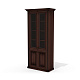 Dan-57 Шкаф  109,6x49x232,5 Dante орех бреннерский/орех темный