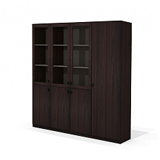 SD-64 Шкаф-гардероб 190x40x203 Sydney вишня Ойра/антрацит