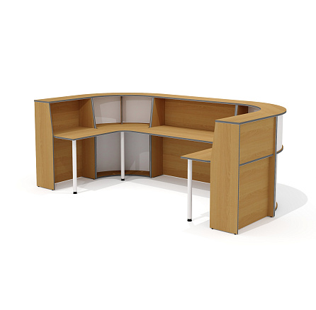 А-80 (x2) + А-90 (x2) + А-140 + L-710 (х4) Стойка администратора порами Агат ольха