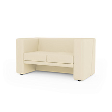 Тайм-2 Диван 2-мест. 132x71x67 см Boom milk бежевый