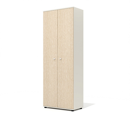 G-53N + G-63 Шкаф Gamma дуб выбеленный N/беж