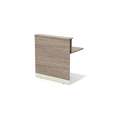 RR-100 Модуль стойки администратора 100x68x108 Rio Reception дуб Верцаска N/беж