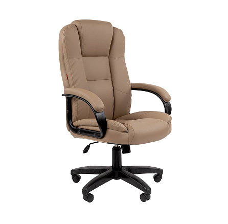 600LT Chairman Кресло обивка экопремиум бежевый, крестовина черный пластик, 07158660 