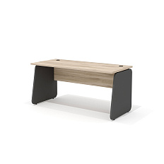 L-2 Стол прямой 160х70х75 Line дуб Кронберг/антрацит