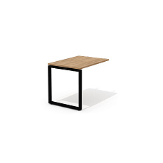 RD-14 Брифинг-приставка 70x98,5x75 Рио Директ / Rio Direct вяз швейцарский/металл черный