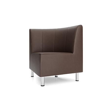 Лабиринт-УВК Секция угловая внутренняя 72x72x90 см Art-Vision 192 темно-коричневый