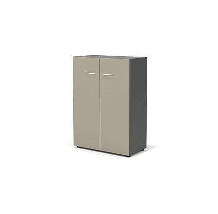 KV-44 + KVS-8.1 (x2) Шкаф Kvins Slim кубанит/антрацит