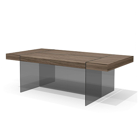 GS-2 (x2) Стол для переговоров Glass.Go лимба темная/стекло тонированное