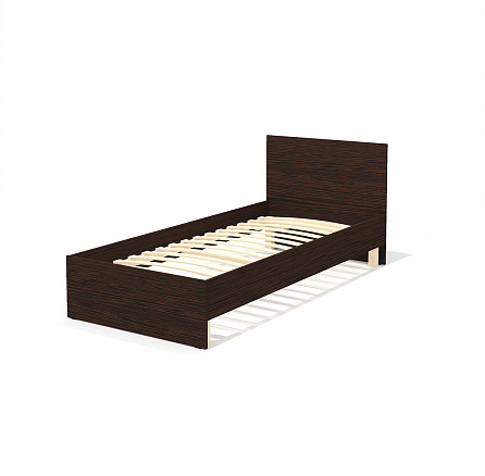 Ct-1.2 Кровать 92,6x203,2x81,5 Contemp венге