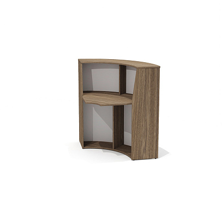 А-90 Модуль стойки администратора 90x90x120 Агат Палдао/светло-серый