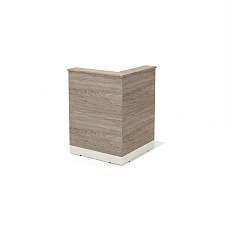 RR-90 Модуль стойки администратора 80x80x108 Rio Reception дуб Верцаска N/беж