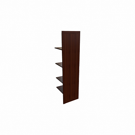 Amber Наполнение одностворчатого шкафа с деревянной дверцей и вешалкой